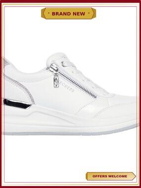 Skechers Billion 2 High End Platform Wedge Sneakers Air-Cooled Memory Foam